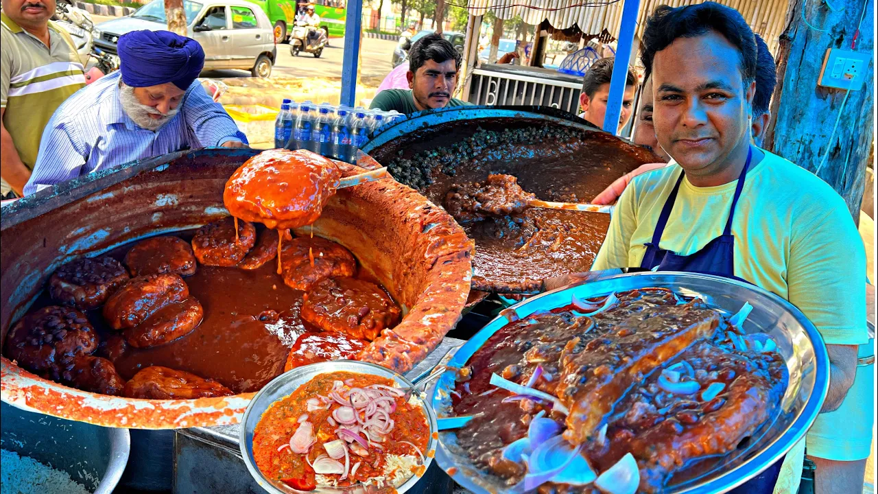 Jammu का ऐसा जायका पहले Nahi खाया होगा। विस्फोटक Bun Rajma jumbo पनीर। Jammu Street food india cover