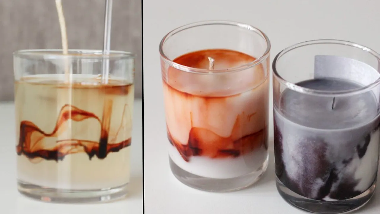 3 SECRET WAYS HOW TO MAKE A MARBLE CANDLE FOR BEGINNER cover