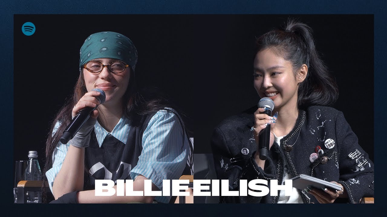 Spotify Presents: Billie Eilish HIT ME HARD AND SOFT Q&A with JENNIE cover