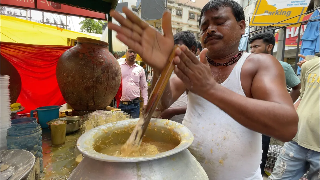 The Desi Protein Shake of India | Sattu Ka Sharbat | Indian Street Food cover