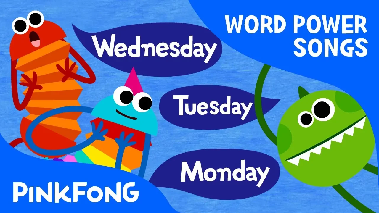 Seven Days | English Word Song | Word Power | Pinkfong Songs for Children cover