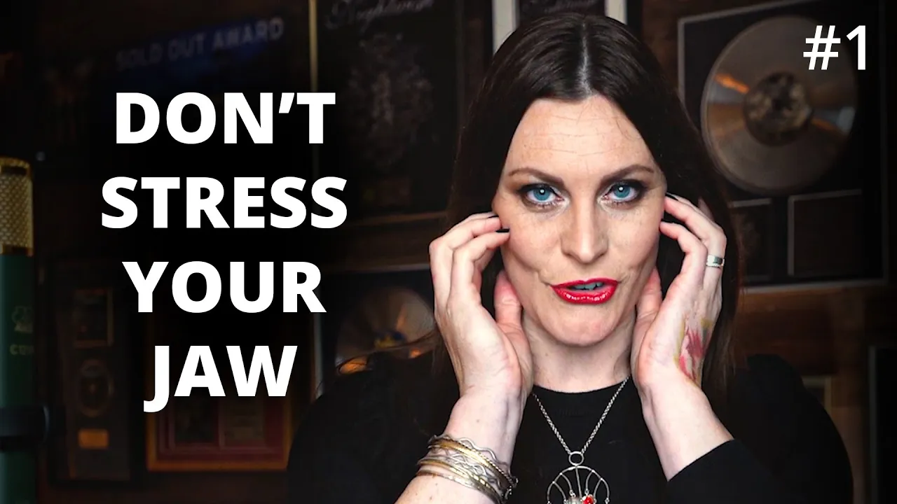 Don't Stress Your Jaw - Vocal MasterClass #1 cover