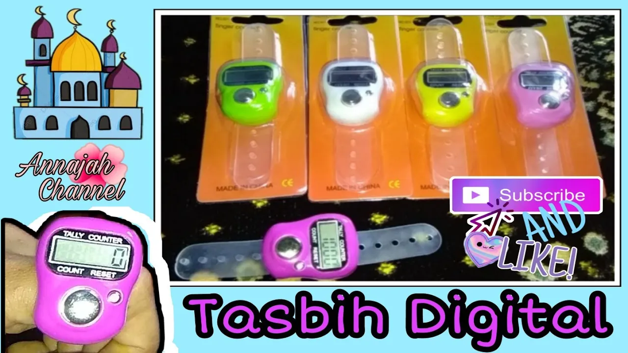 Review dan Cara Menggunakan Tasbih Digital #tasbihdigital