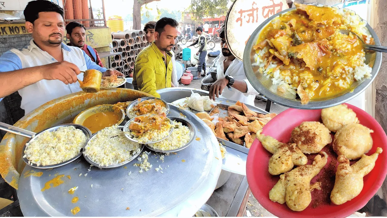 Dal Chaval only at 12rs Solapur's Famous Dal Chaval Spot Corner Point Dal Chaval | Daily 1000 plate