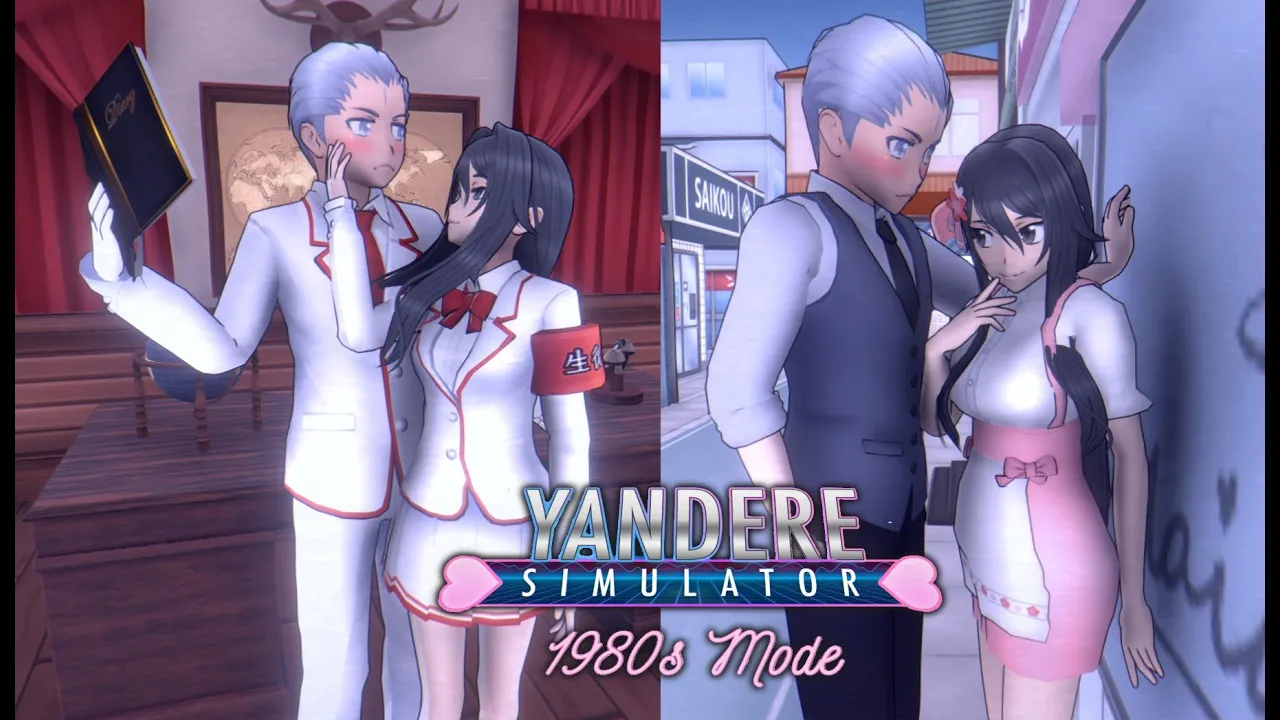 Mr Saikou x Ryoba | Yandere Simulator 1980s Mode