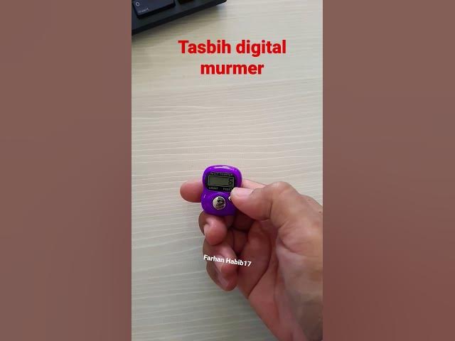 Tasbih digital murah meriah #tasbih #dzikir #sholat