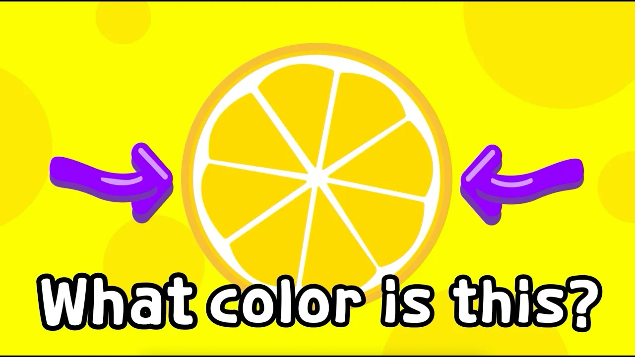 What color is this?⎢Fruit color⎢색깔 영어노래⎢어린이 컬러 영어동요⎢코코팡