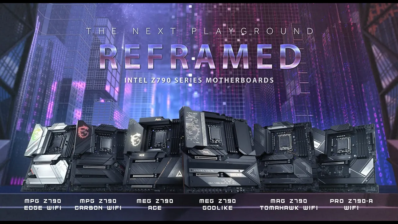 MSI Z790 Series Motherboards - The Next Playground - Reframed | Gaming Motherboard | MSI cover