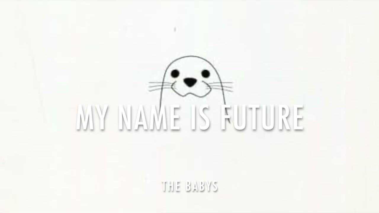 THE BABYS『my name is future』album.ver cover