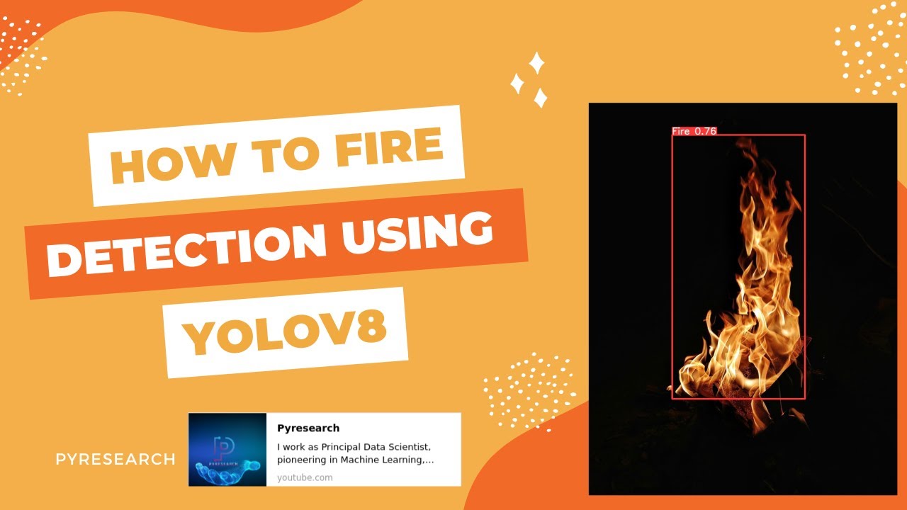 YOLOv8 | Fire Detection on a Custom Dataset using YOLOv8 cover