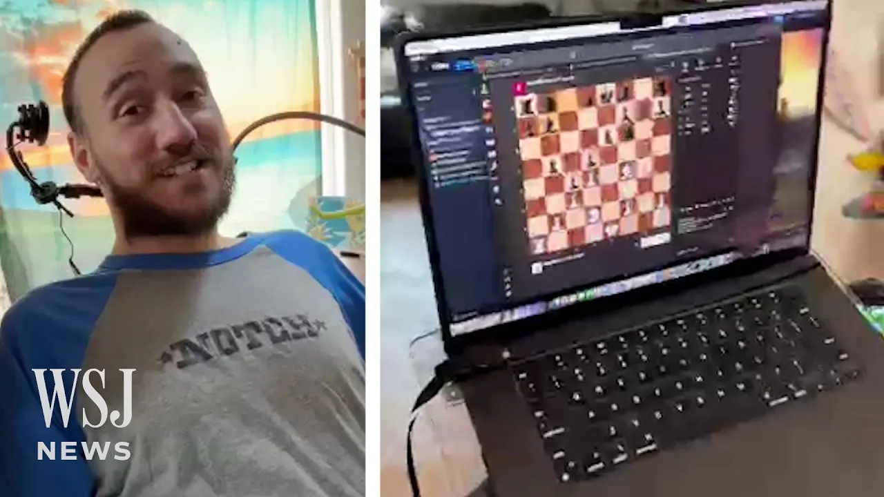 Watch Neuralink’s First Patient Play Chess Using Brain Implant | WSJ News cover