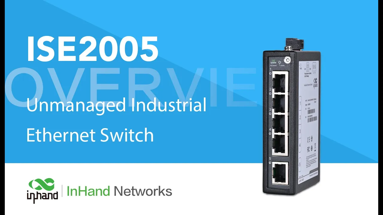 Product Overview - ISE2005D-P 5-Port Unmanaged Industrial Ethernet Switch 5*10/100 Base-T(X)